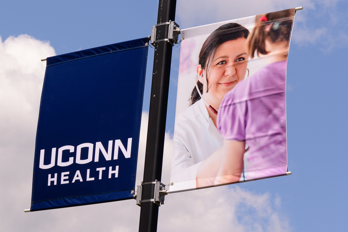 Physician Examines Patient, UConn Health